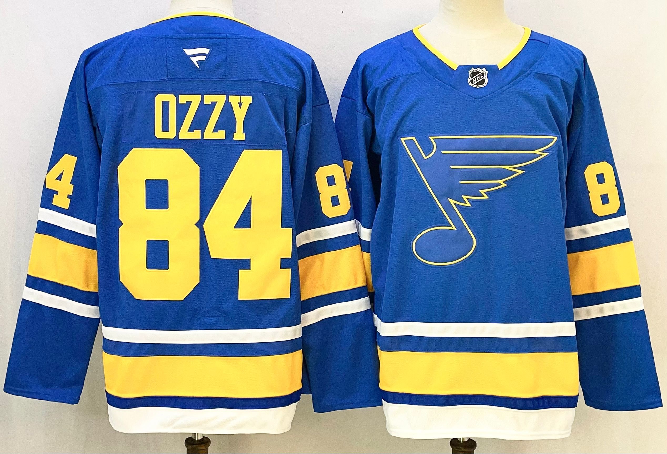 Men St.Louis Blues #84 Ozzy Blue 2026 Adidias NHL Jersey style 001->st.louis blues->NHL Jersey